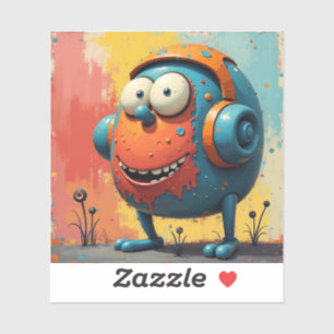 Funny Monster Original Osaka Art Sticker