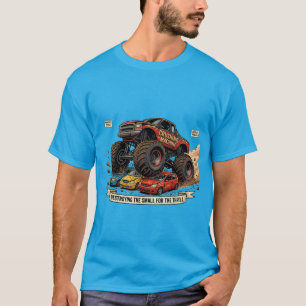 Funny Monster Truck Spare Tire T-Shirt