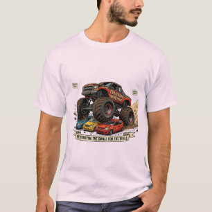 Funny Monster Truck Spare Tire T-Shirt