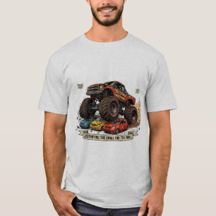 Funny Monster Truck Spare Tire T-Shirt