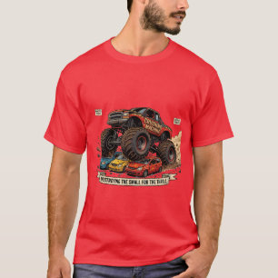 Funny Monster Truck Spare Tire T-Shirt