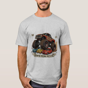 Funny Monster Truck Spare Tire T-Shirt