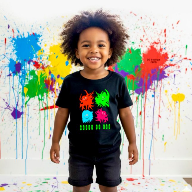 Funny monsters baby T-Shirt (Creator Uploaded)
