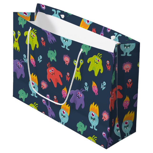 Funny monsters Gift Bag (Front Angled)