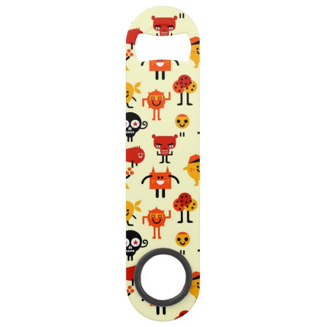 Funny monsters pattern (Front)