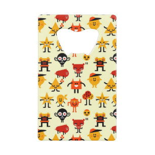 Funny monsters pattern