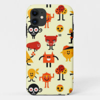 Funny monsters pattern