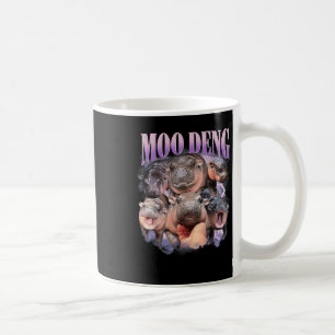 Funny Moo-deng Baby Pygmy Hippo Cute Zoo For Famil Coffee Mug