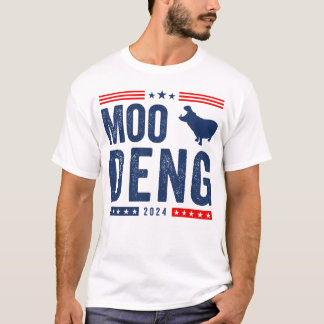 Funny Moo-Deng Baby Pygmy Hippo Cute Zoo T-Shirt