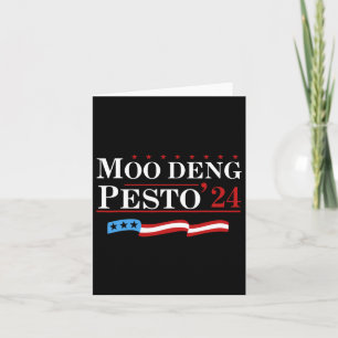 Funny Moo Deng Pesto 24 Penguin Ba Card