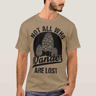 Funny Morel Mushroom Gift Foraging Mushroom T-Shirt