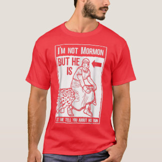 Funny Mormon LDS Book of Mormon Missionary T-Shirt