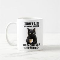 Funny Morning Cat Saying