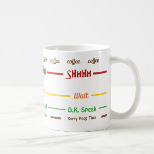 Funny Morning Coffee Don't Speak Mug