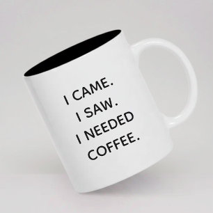 Funny Morning Coffee Mug Gift for Him or Her