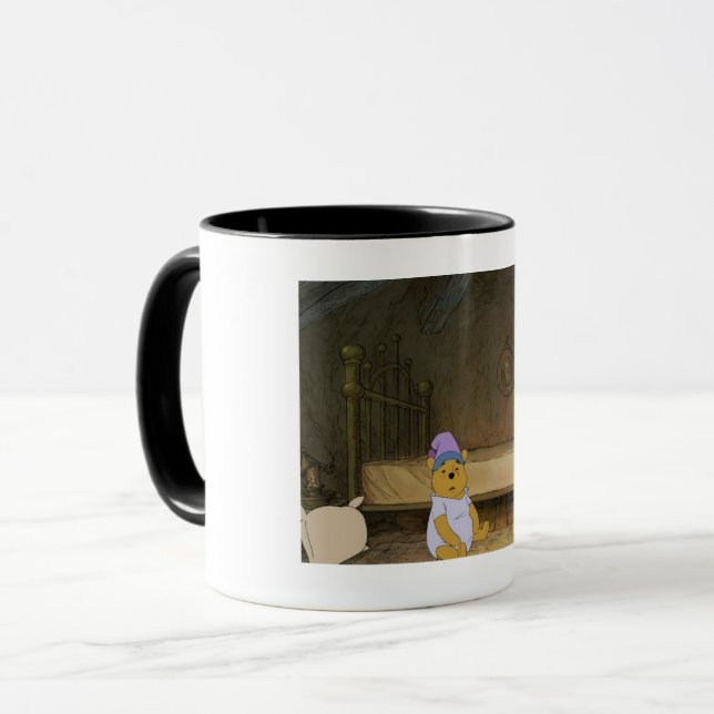 Funny morning Winnie the poo mug (Front Left)