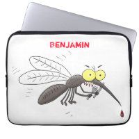Funny mosquito insect cartoon illustration