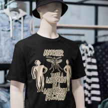 Funny Mosquito Joke Dad Jokes Men's Style Graphic