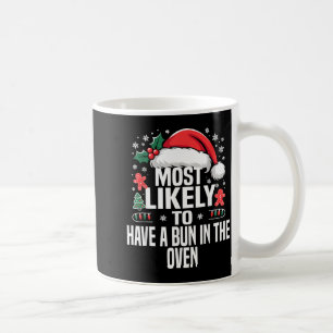 Funny Most Likely To Christmas Family Pajama Match Coffee Mug