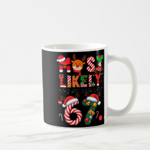 Funny Most Likely To Say 67 Meme Six Seven Santa C Coffee Mug