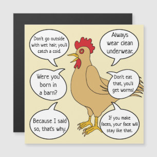 Funny Mother Hen Advice Mother's Day