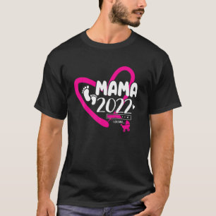 Funny Mother Mama Loading 2022 New Mama 2022 T-Shirt