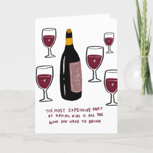 Funny Mother’s Day Card   All The Wine