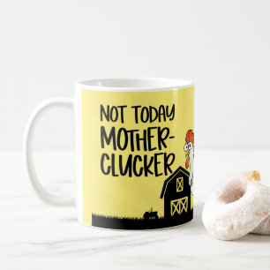 Funny Motherclucker Rooster Coffee Mug, Cup