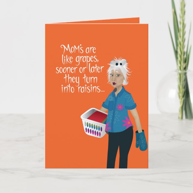 Funny Mother's Day Card (Front)