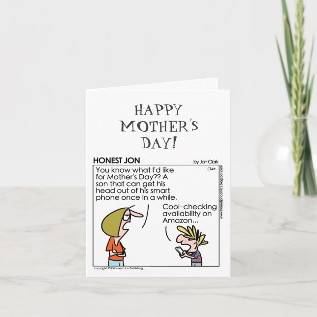Funny Mother's Day Card (Front)