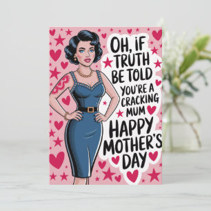 Funny Mother's Day card Mum Gift Mummy