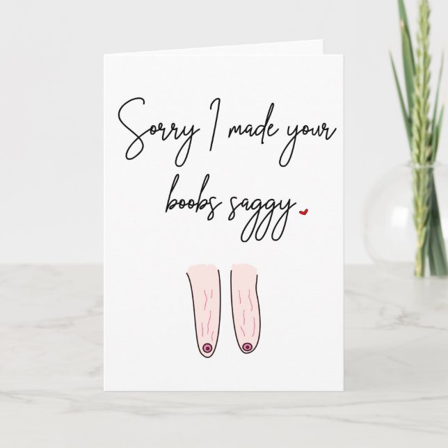 Funny Mother's Day Card Rude Mothers Day Card (Front)