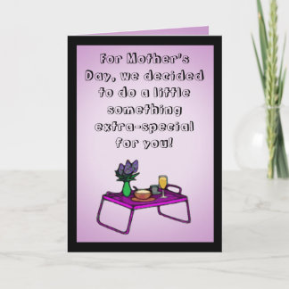 Funny Mother's Day Card, Something Extra Special Card