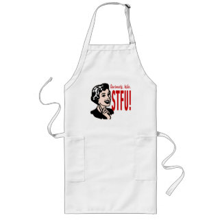Funny Mother's Day Design Long Apron
