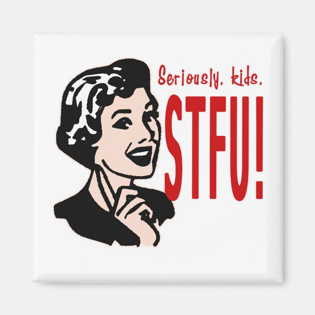 Funny Mother's Day Design Magnet (Front)