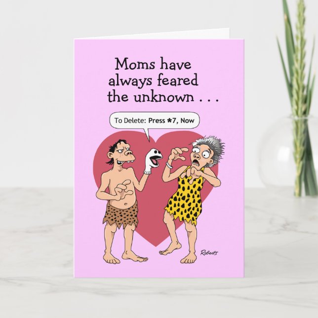 Funny Mother's Day: from Son Card (Front)