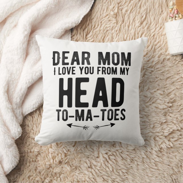 funny mothers day gift for mother mum cushion (Blanket)