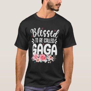 Funny Mother's Day Grandma Blessed To Be Called Ga T-Shirt