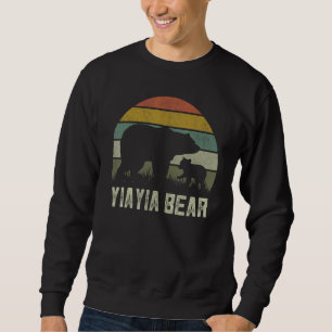 Funny Mothers Day Greek Grandma Cub Kid Yiayia Be Sweatshirt