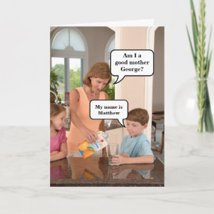 Funny Mother's Day   Mum Birthday Card