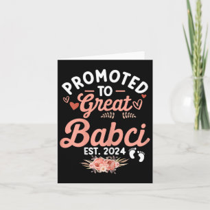 Funny Mothers Day Shirt Promoted To Great Bci Cute Card