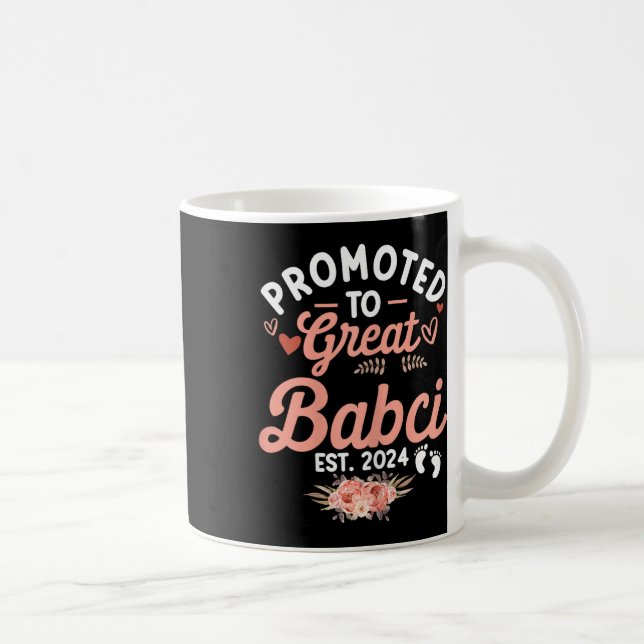 Funny Mothers Day Shirt Promoted To Great Bci Cute Coffee Mug (Right)