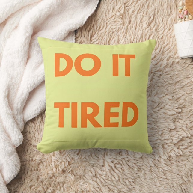  , Funny Motivational  Cushion (Blanket)