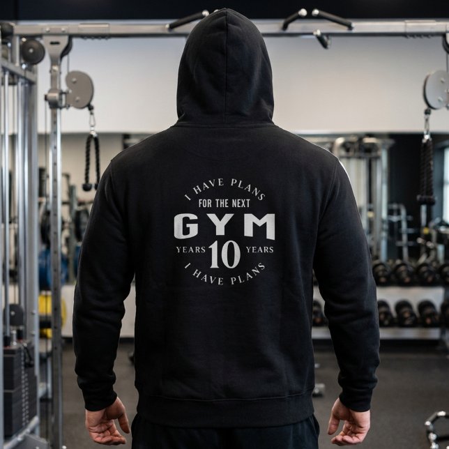 Funny Motivational Gym Hoodie for Fitness Lovers (Creator Uploaded)