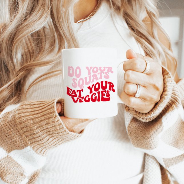 Funny Motivational Mug Squats Mug Fitness Gifts (Creator Uploaded)