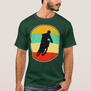 Funny Motocross Retro Vintage Player Gift T-Shirt