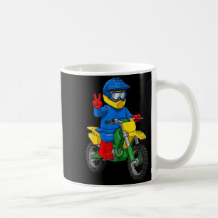 Funny Motorbike Builder Boys Block Building Toys D Coffee Mug