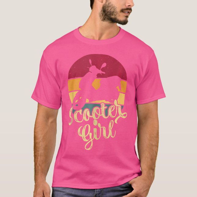 Funny Motorbike Scooter For Motorbike T-Shirt (Front)