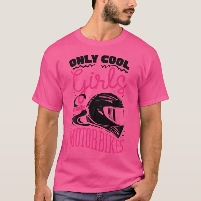 Funny Motorcycle Lover Motorbike T-Shirt (Front)