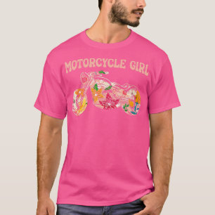 Funny Motorcycle Motorbike Fan Motorcycle Girl T-Shirt